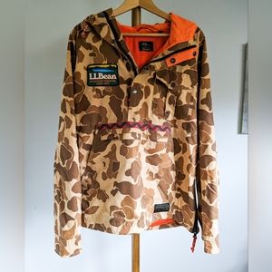 LL Bean x Todd Snyder Camo Anorak Pullover